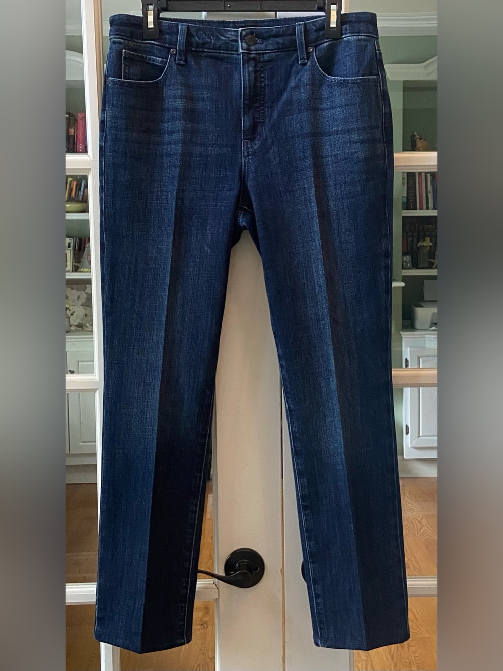 Talbots Dark Wash Straight Leg Jeans Size 8P